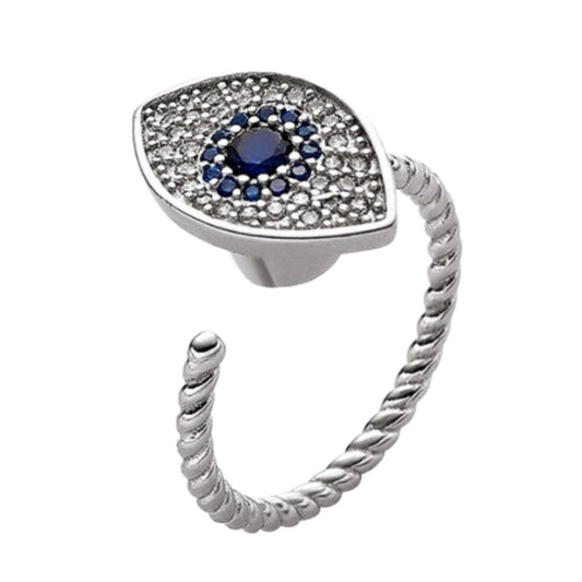 Anxiety ring (eye) silver 925