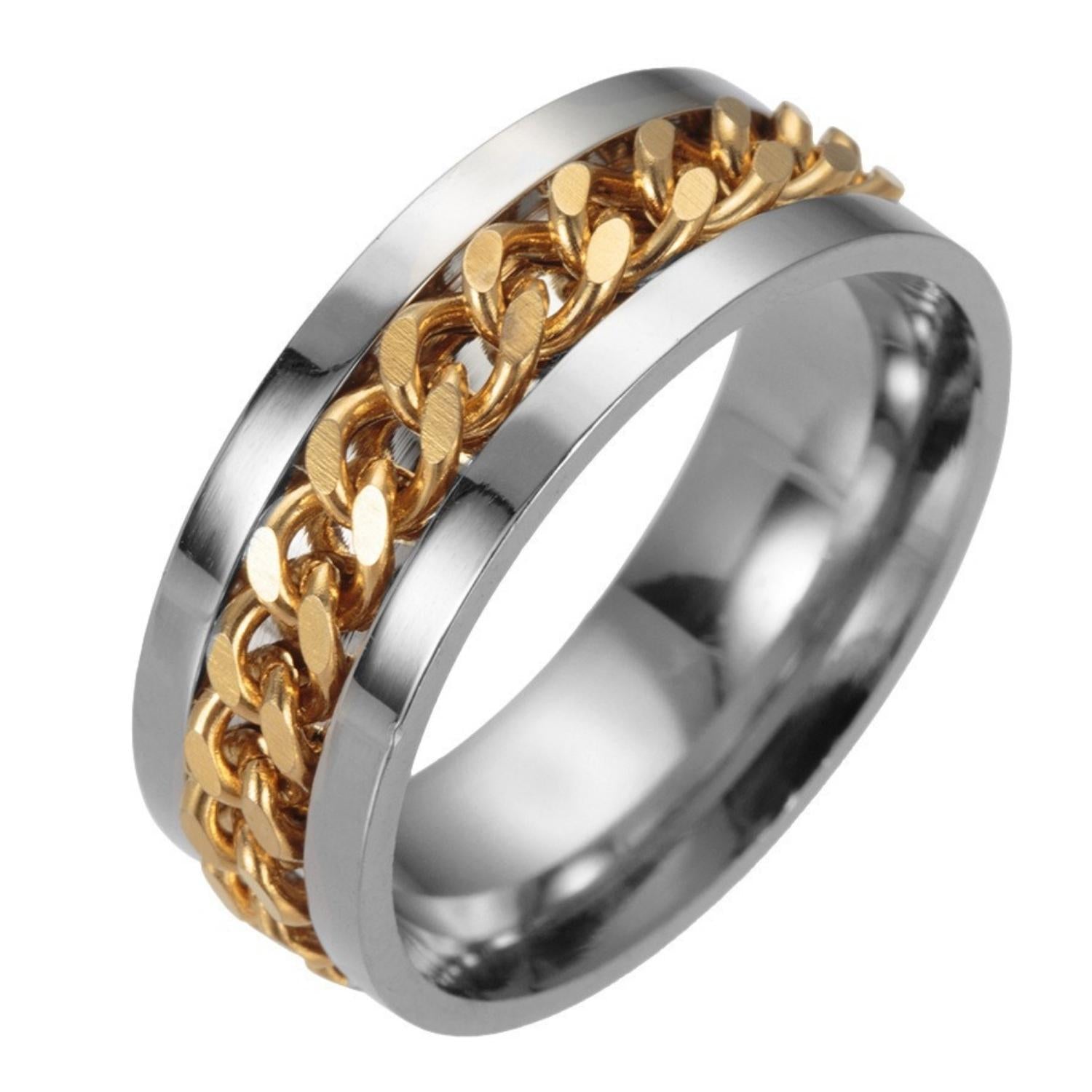 Anxiety Ring (Kettinkje) Gouden ketting