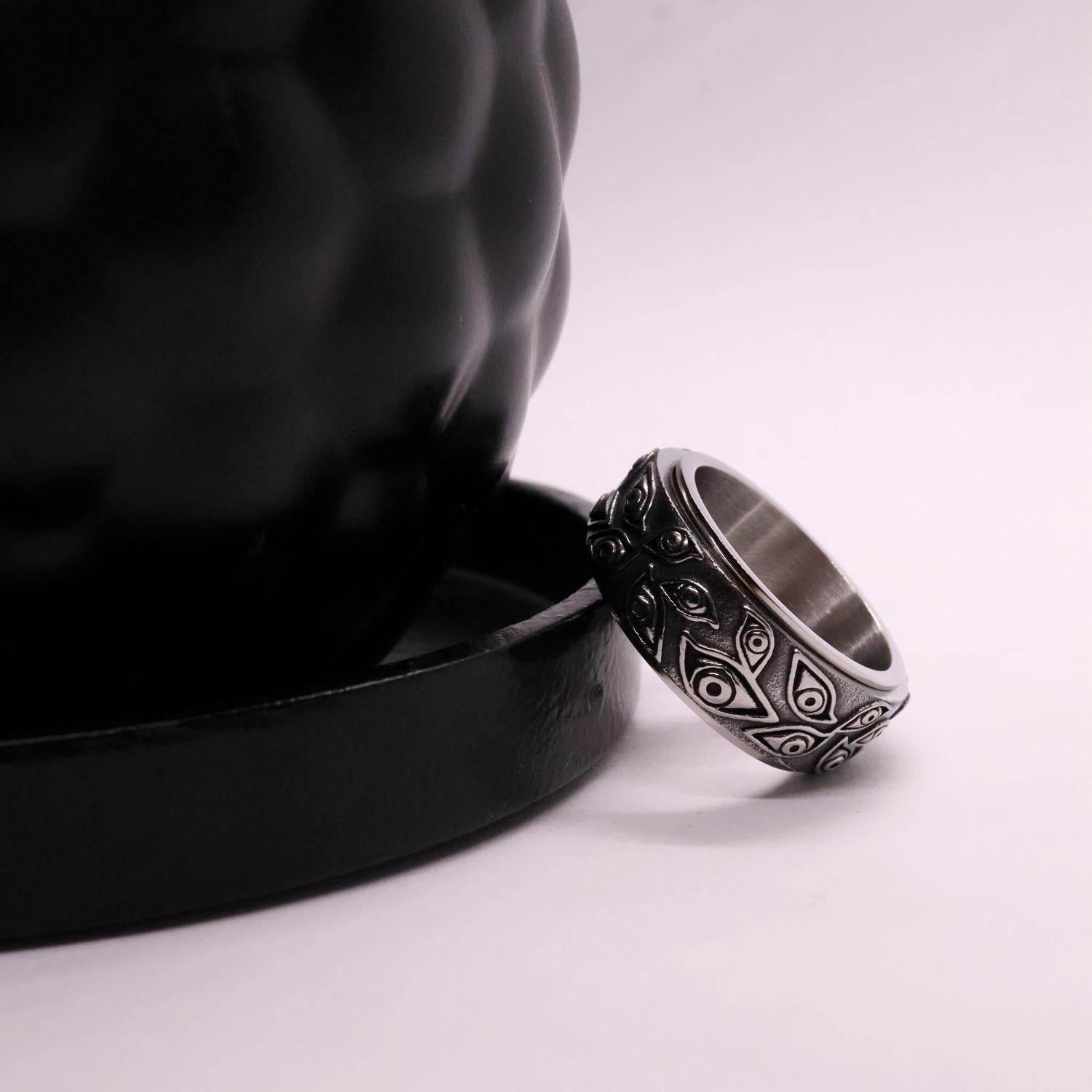 Anxiety Ring (Ogen) Zilver sfeerbeeld