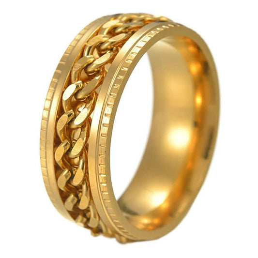 Anxiety Ring (ketting) Goud-Goud