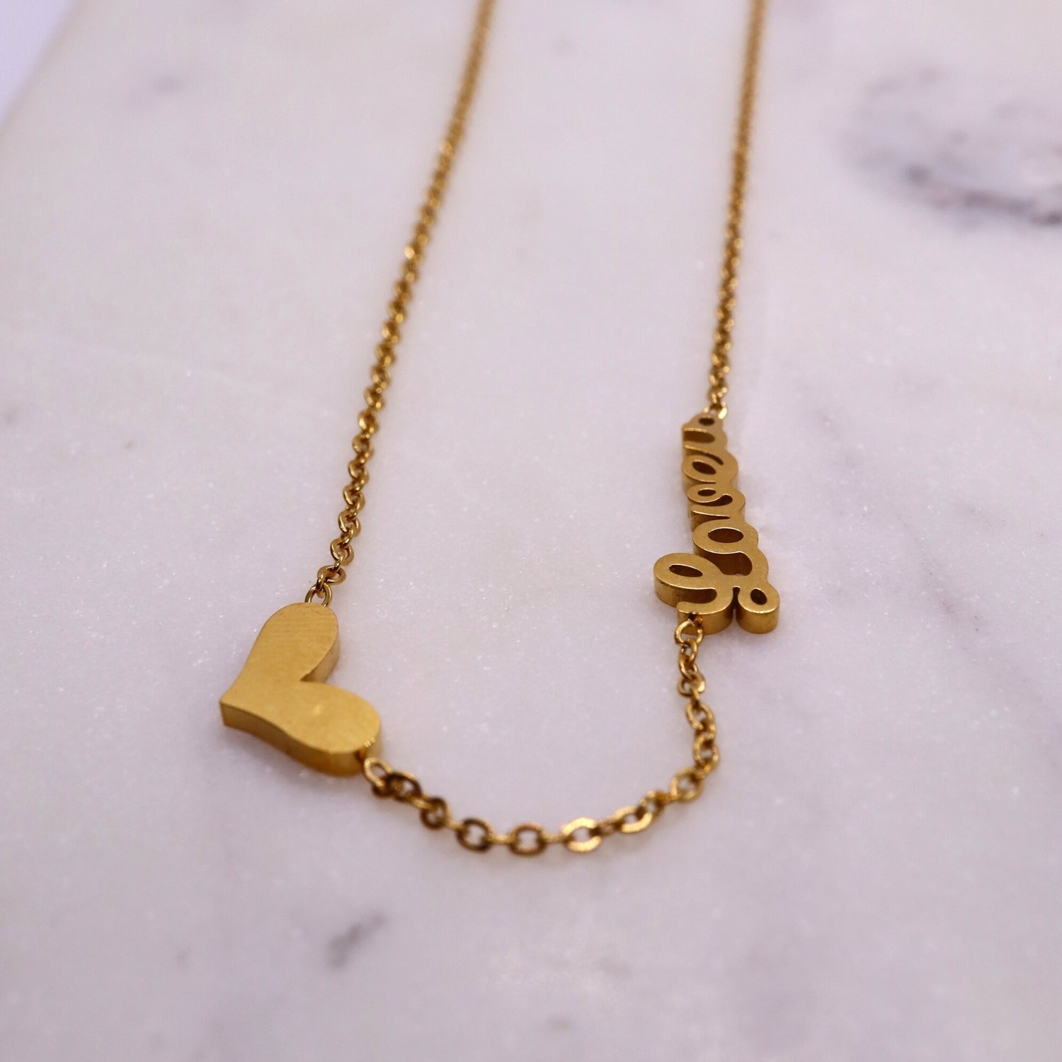 Lovers ketting goud Sfeerbeeld